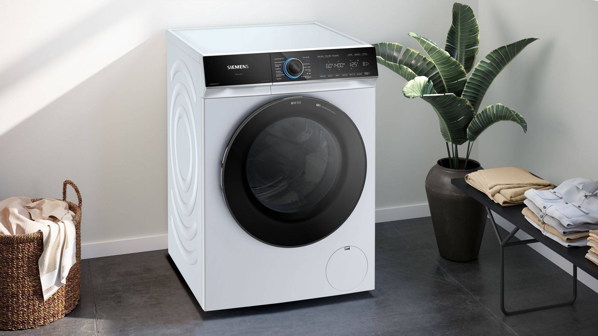 Siemens wasmachine 9kg Zwarte deur