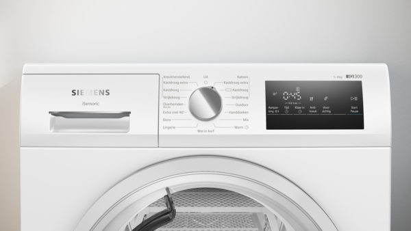 Siemens warmtepompdroger Extraklasse 8 kg
